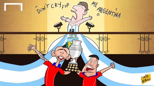 Чили грабна трофея на Копа Америка